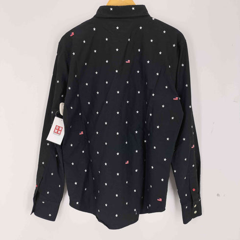 トミー TOMMY スター刺繍 BDシャツ メンズ import:L