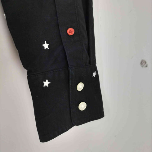 トミー TOMMY スター刺繍 BDシャツ メンズ import:L