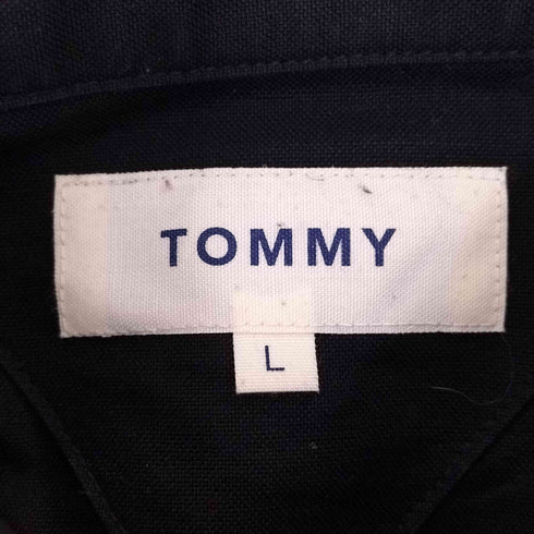 トミー TOMMY スター刺繍 BDシャツ メンズ import:L