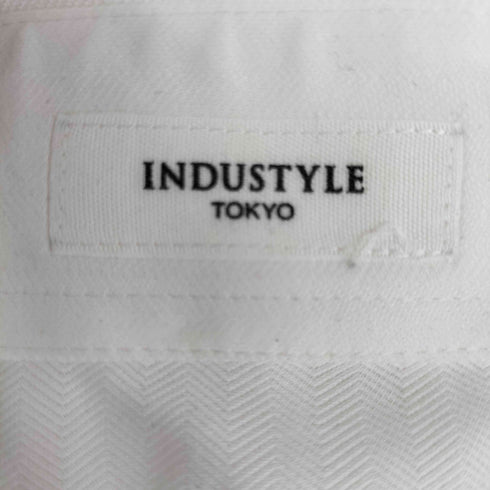 industyle tokyo ヘリンボーン ロングスリーブ BDシャツ メンズ JPN:XL