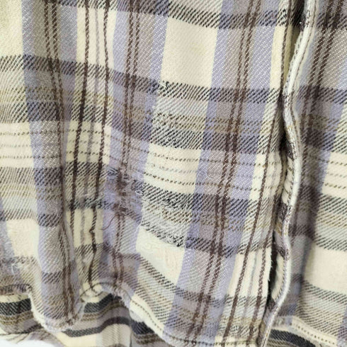 アンセルム ANCELLM NEL CHECK OVER WORK SHIRT メンズ JPN:2