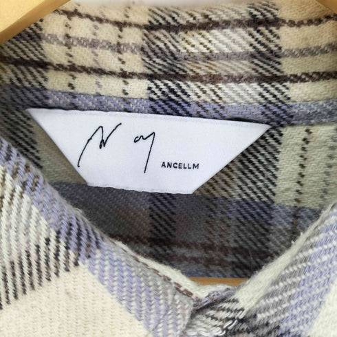 アンセルム ANCELLM NEL CHECK OVER WORK SHIRT メンズ JPN:2