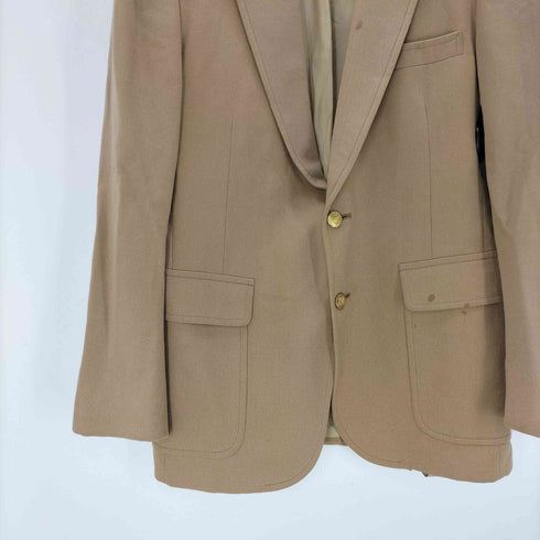 チャップスラルフローレン CHAPS RALPH LAUREN 70S OLD 初期 COHOES 社製 2B テーラード ジャケット 金ボタン メンズ