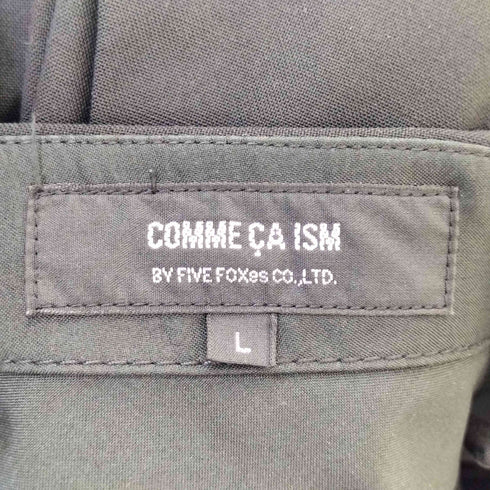 コムサイズム COMME CA ISM 00S センタープレス ウール スラックス レディース L