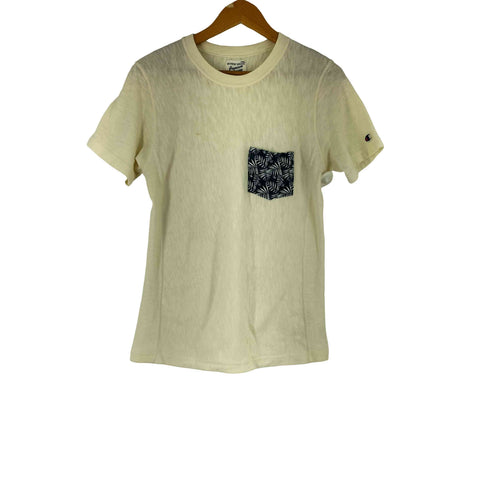 チャンピオン Champion REVERS WEAVEプレミアムジャージー ポケットtシャツ メンズ JPN:L