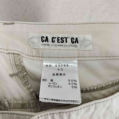 CA CEST CA Y2K 刺繍デザイン フレア パンツ メンズ 40