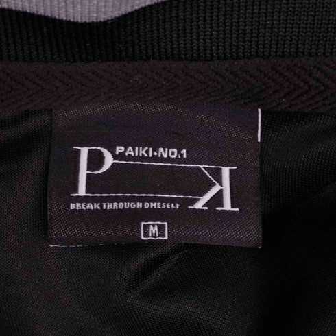 PAIKI-NO.1 スカルプリント 半袖 トラックジャケット レディース JPN:M