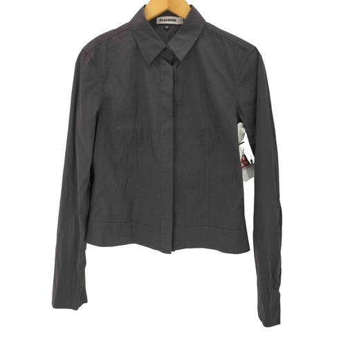 ジルサンダー JIL SANDER 比翼 長袖 シャツ レディース 36