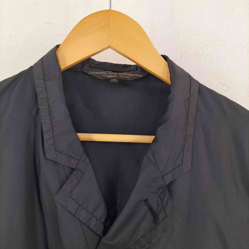 コムデギャルソンオムプリュス COMME des GARCONS HOMME PLUS AD2003 04SS ステッチデザイン ナイロン テーラードジャケット メンズ S