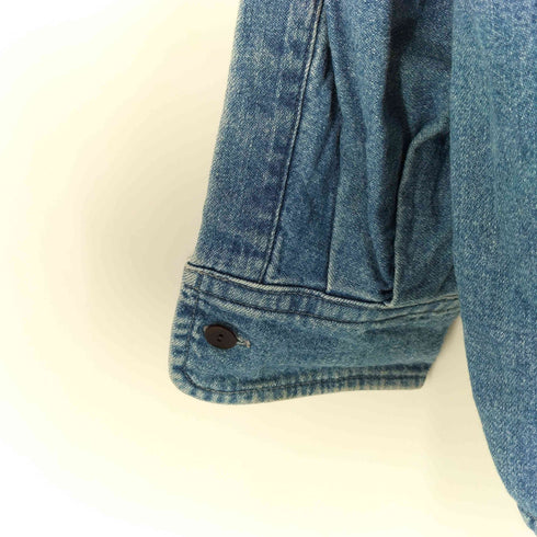 ネオンサイン NEON SIGN 鯉口 パッチワークデニムシャツ メンズ FREE