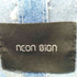 ネオンサイン NEON SIGN 鯉口 パッチワークデニムシャツ メンズ FREE