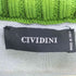チヴィディーニ CIVIDINI ニット切替 ダブルジップ コート レディース 42