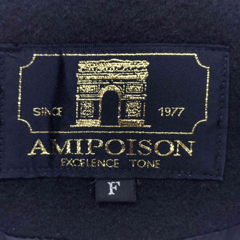 AMIPOISON アミポイソン カシミヤ100% ダブルブレストロングコート メンズ FREE