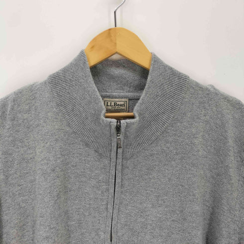 エルエルビーン L.L.Bean カシミヤ混 ハーフジップ プルオーバー ニット メンズ XXL-TALL