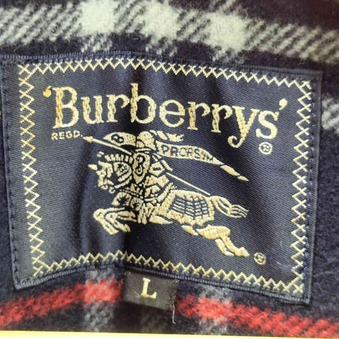 バーバリーズ BURBERRYS 裏地ノバチェック ウール ダッフルコート レディース L