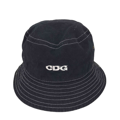 シーディージーコムデギャルソン CDG COMME des GARCONS CDG BUCKET HAT ロゴ刺繍 バケットハット メンズ
