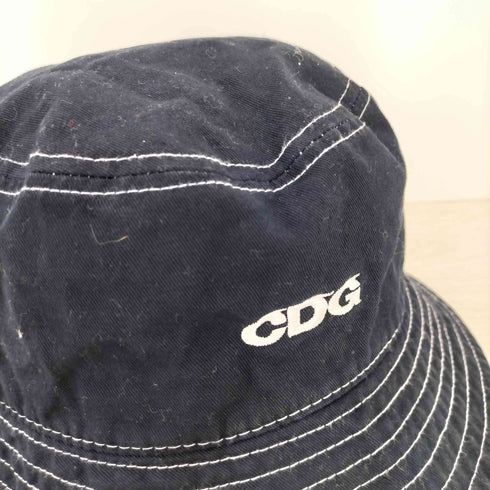 シーディージーコムデギャルソン CDG COMME des GARCONS CDG BUCKET HAT ロゴ刺繍 バケットハット メンズ