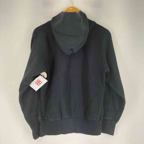 チャンピオン Champion 復刻 青単 REVERSE WEAVE PRINT PULLOVER HOODED SWEATSHIRT リバースウィーブ プルオーバーパーカー メンズ M
