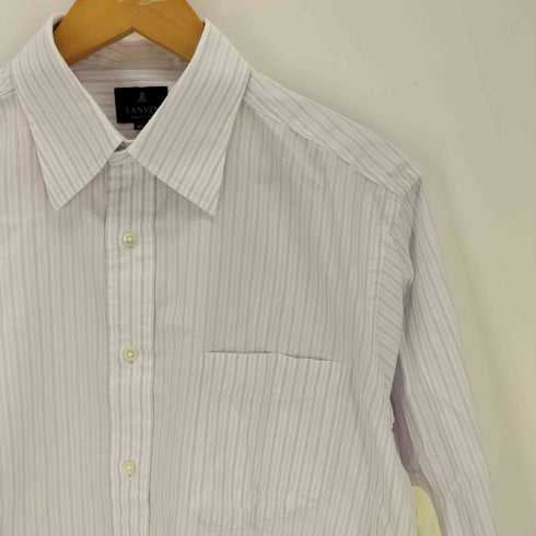 ランバンコレクション LANVIN COLLECTION ストライプ柄 シャツ メンズ 40-80