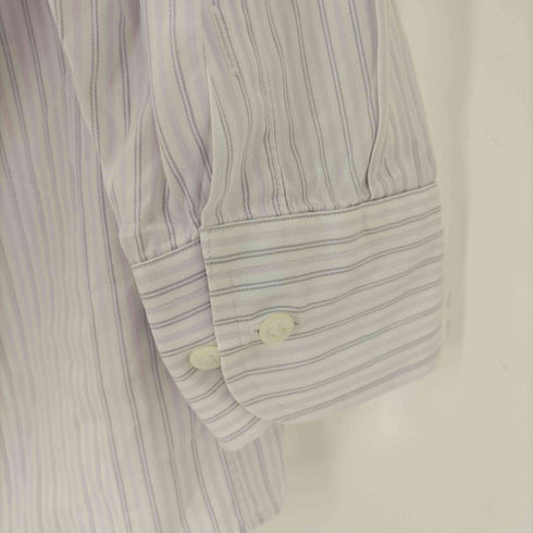 ランバンコレクション LANVIN COLLECTION ストライプ柄 シャツ メンズ 40-80
