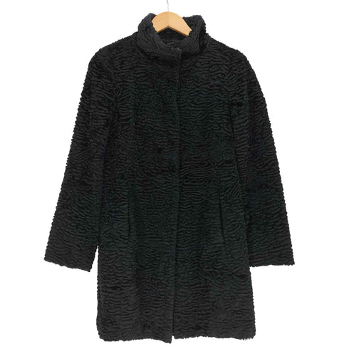 エスマックスマーラ S Max Mara フェイクファー アストラカンコート レディース JPN:36
