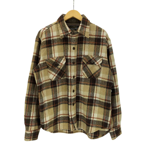 ビッグマックジェイシーペニー BIG MAC JCPenney 70-80s ヘビー ネル シャツ ヘビネル チェック メンズ import:L