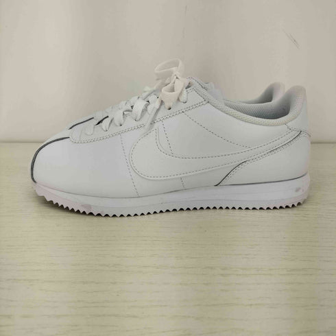 ナイキ NIKE Cortez Leather コルテッツ レザー ホワイト/ホワイト レディース JPN:24.5