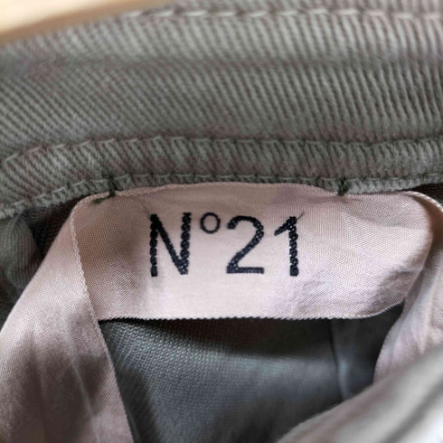 ヌメロヴェントゥーノ N°21 フリルタイトデニムスカート レディース EUR:38