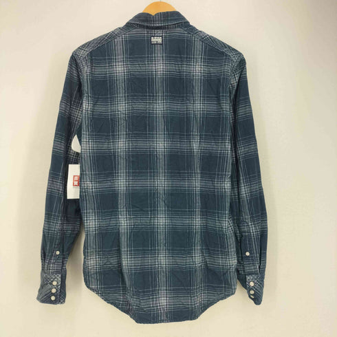 ジースターロー G-STAR RAW CORDUROY CHECK SLIM SHIRT コーデュロイ チェック スリムシャツ メンズ import:S
