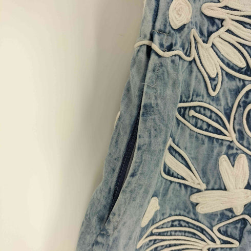 Alice and Olivia 花刺繍 ノースリーブワンピース レディース