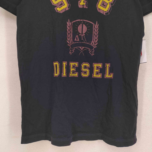 ディーゼル DIESEL フロントプリント半袖Tシャツ メンズ import:M