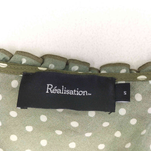 Realisation ドット シルク キャミワンピース レディース JPN:S