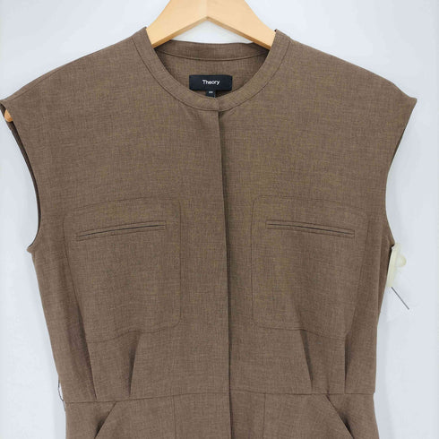 セオリー theory 23SS CRISP POLY UTL SHIRT DR レディース 00