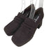 チャールズアンドキース CHARLES&KEITH プラットフォーム ブロックヒールローファーパンプス レディース 39