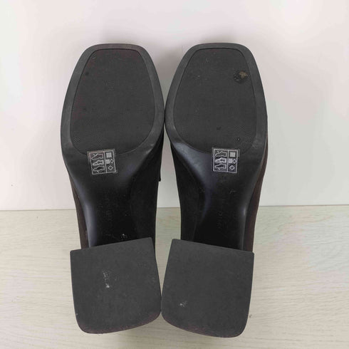 チャールズアンドキース CHARLES&KEITH プラットフォーム ブロックヒールローファーパンプス レディース 39