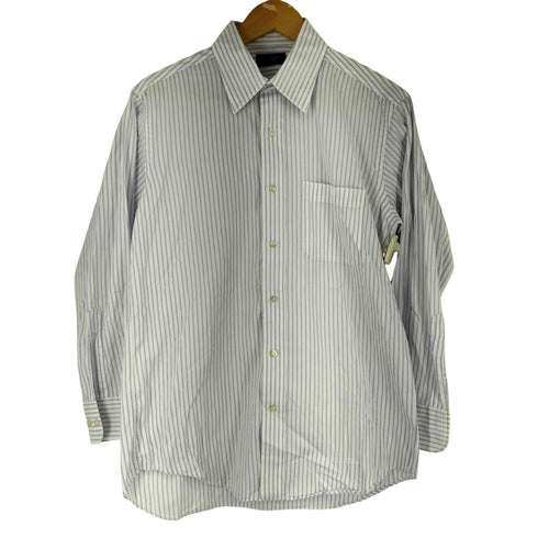 ポールスチュアート Paul Stuart ストライプ柄 L/S ロングスリーブシャツ メンズ