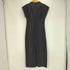 ザラ ZARA スリムフィット タイトステッチロングワンピース レディース import:S