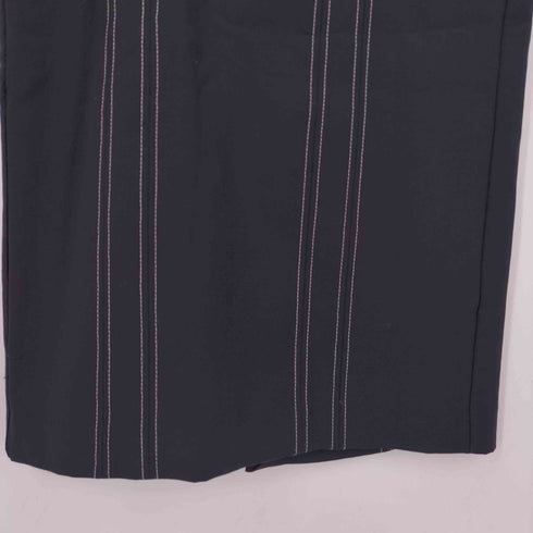 ザラ ZARA スリムフィット タイトステッチロングワンピース レディース import:S