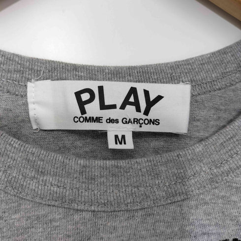 プレイコムデギャルソン PLAY COMME des GARCONS ハートプリント クルーネック Tシャツ レディース JPN:M