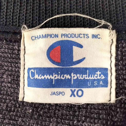 チャンピオン Champion 90S JASPOタグ ロゴ刺繍 ライン トラックジャケット メンズ XO