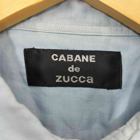 カバンドズッカ CABANE de ZUCCa 00s コットン フリルシャツ レディース JPN:S