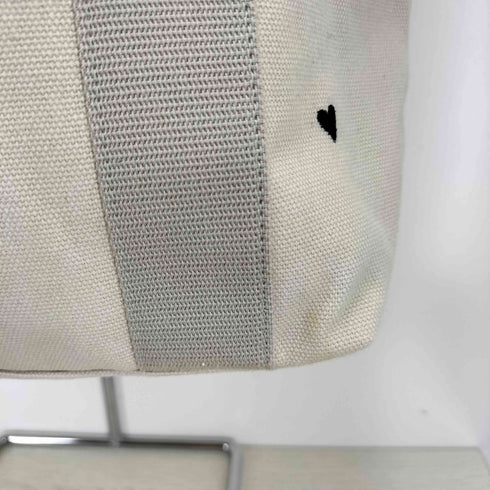 トッカ TOCCA LUCKY SHOWER CANVASTOTE ハート 刺繍 トート バッグ レディース