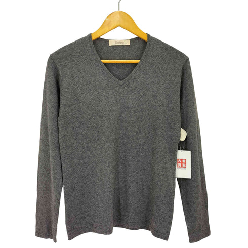 CLOTHING シルク カシミア Vネック ニット レディース JPN:M