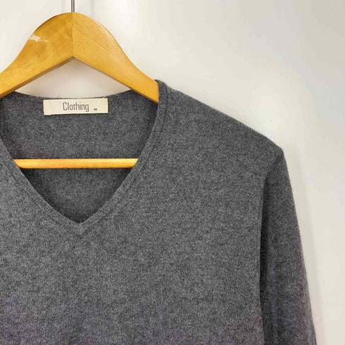 CLOTHING シルク カシミア Vネック ニット レディース JPN:M