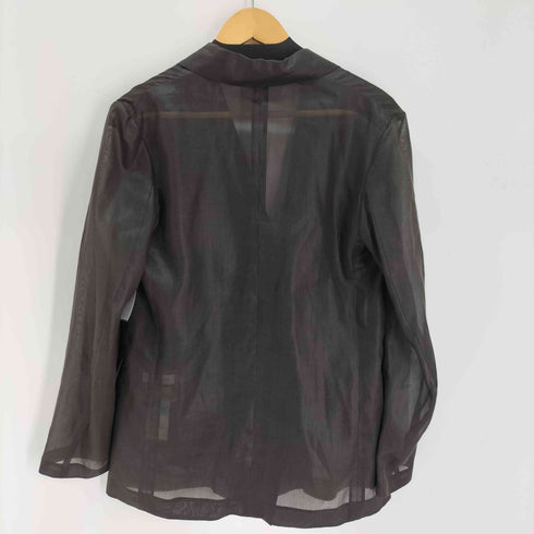 メゾンスペシャル MAISON SPECIAL Sheer Over Jacket シアーオーバージャケット レディース FREE
