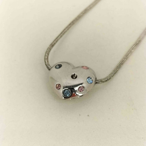 スワロフスキー SWAROVSKI ハート モチーフ パヴェ リバーシブル ネックレス レディース