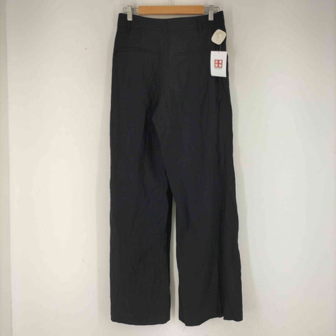 ザラ ZARA タック入り ワイドスラックスパンツ レディース JPN:S