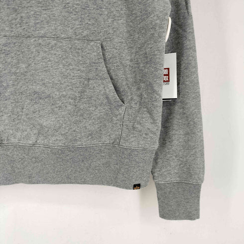アルファインダストリーズ ALPHA INDUSTRIES プリントデザイン プルオーバー パーカー メンズ JPN:M
