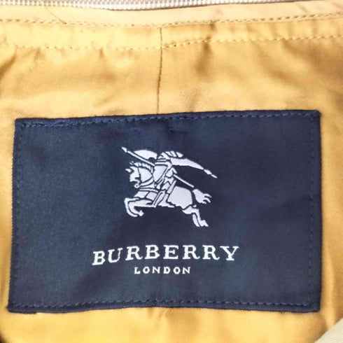 バーバリーロンドン BURBERRY LONDON ノバチェック ライナー付き 比翼 ステンカラーコート メンズ 165