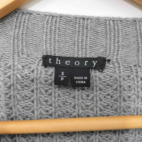 セオリー theory CASHCOTTON カシミヤ コットン モックネック ニット レディース JPN:S